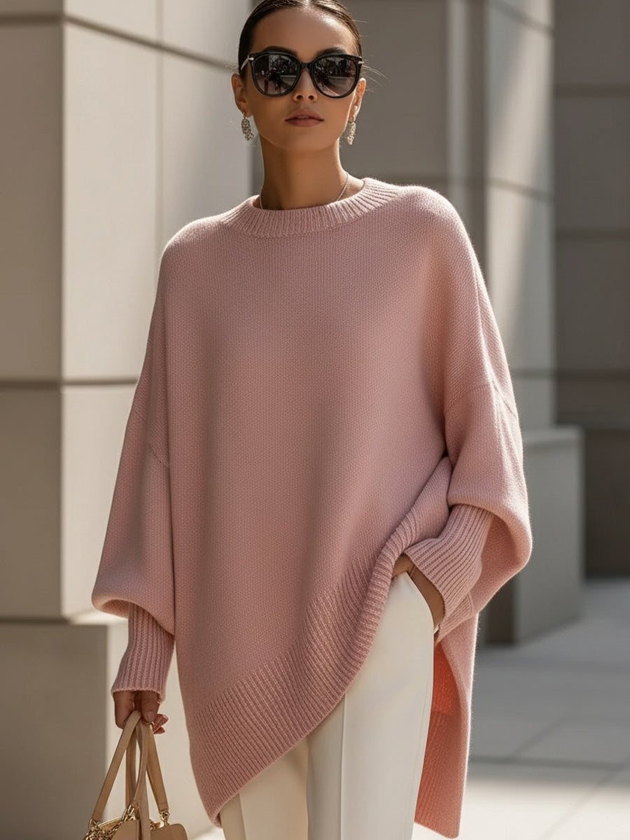 Women’s Oversized Batwing Knit Sweater