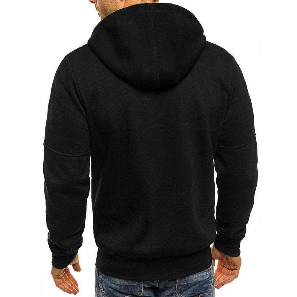 Sweatshirt Zippé Homme Capuche – Veste Légère Polyvalente | Jaxson Hoodie Jacket Automne