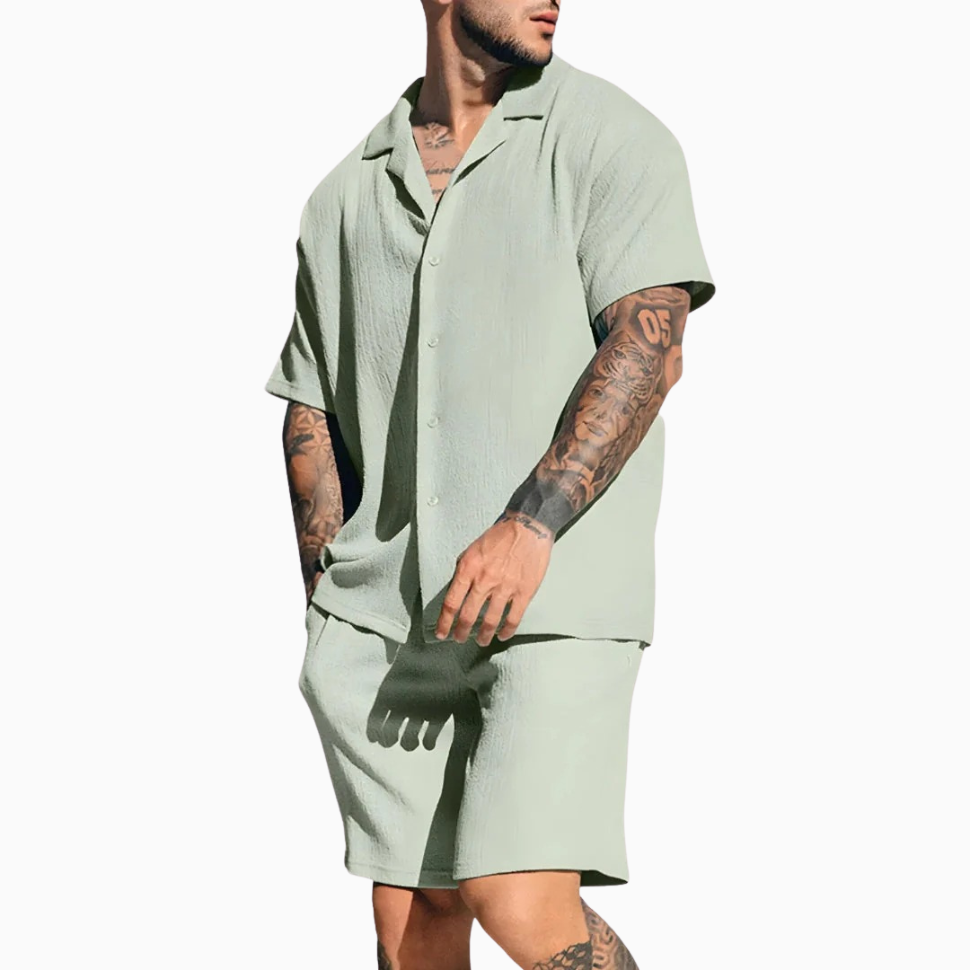 Loris | Ensemble homme texturé casual léger