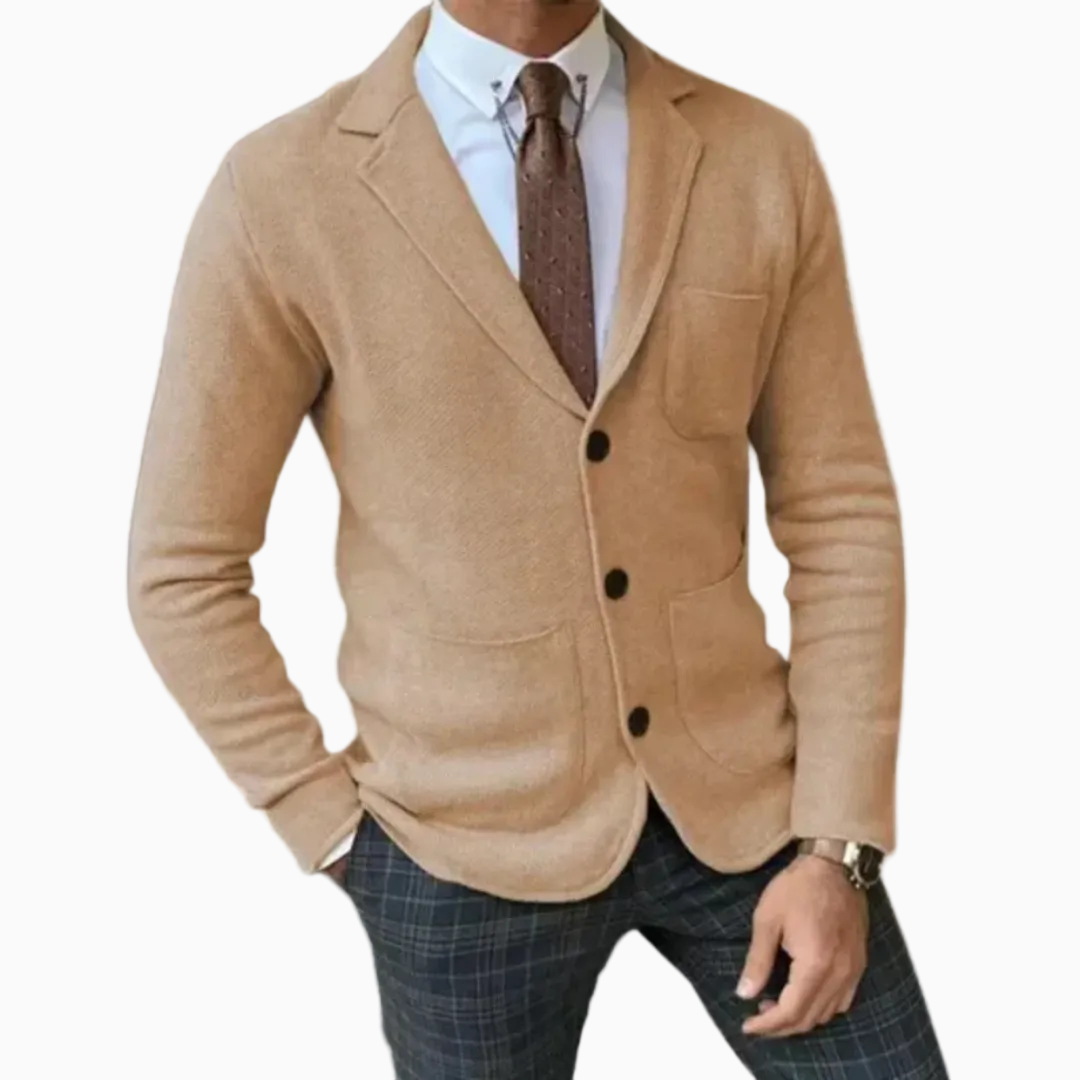Arthur blazer homme à boutons avec poche poitrine et poches latérales style élégant classique
