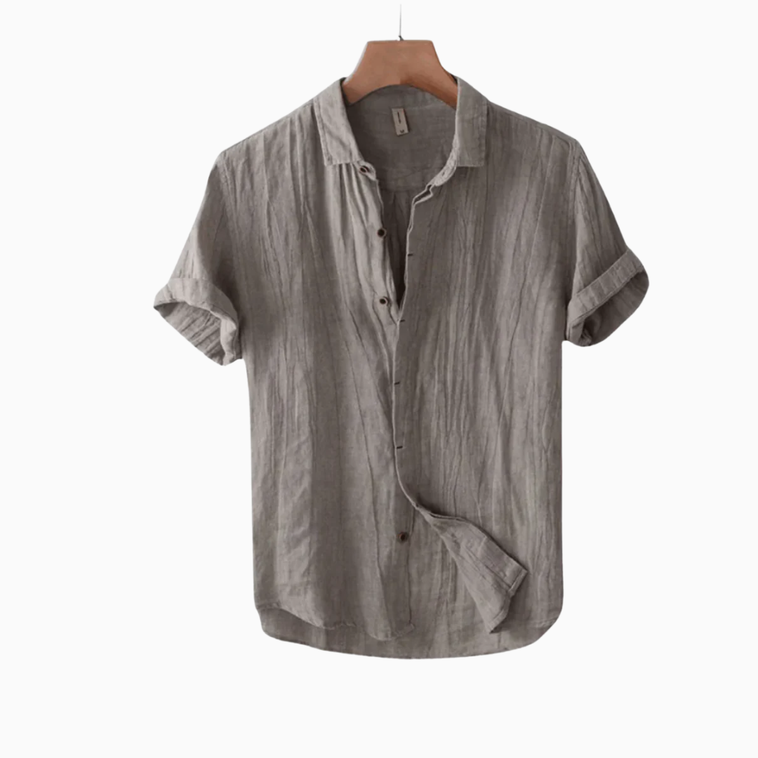 Chemise Homme en Lin Léger – Indispensable Estival Décontracté