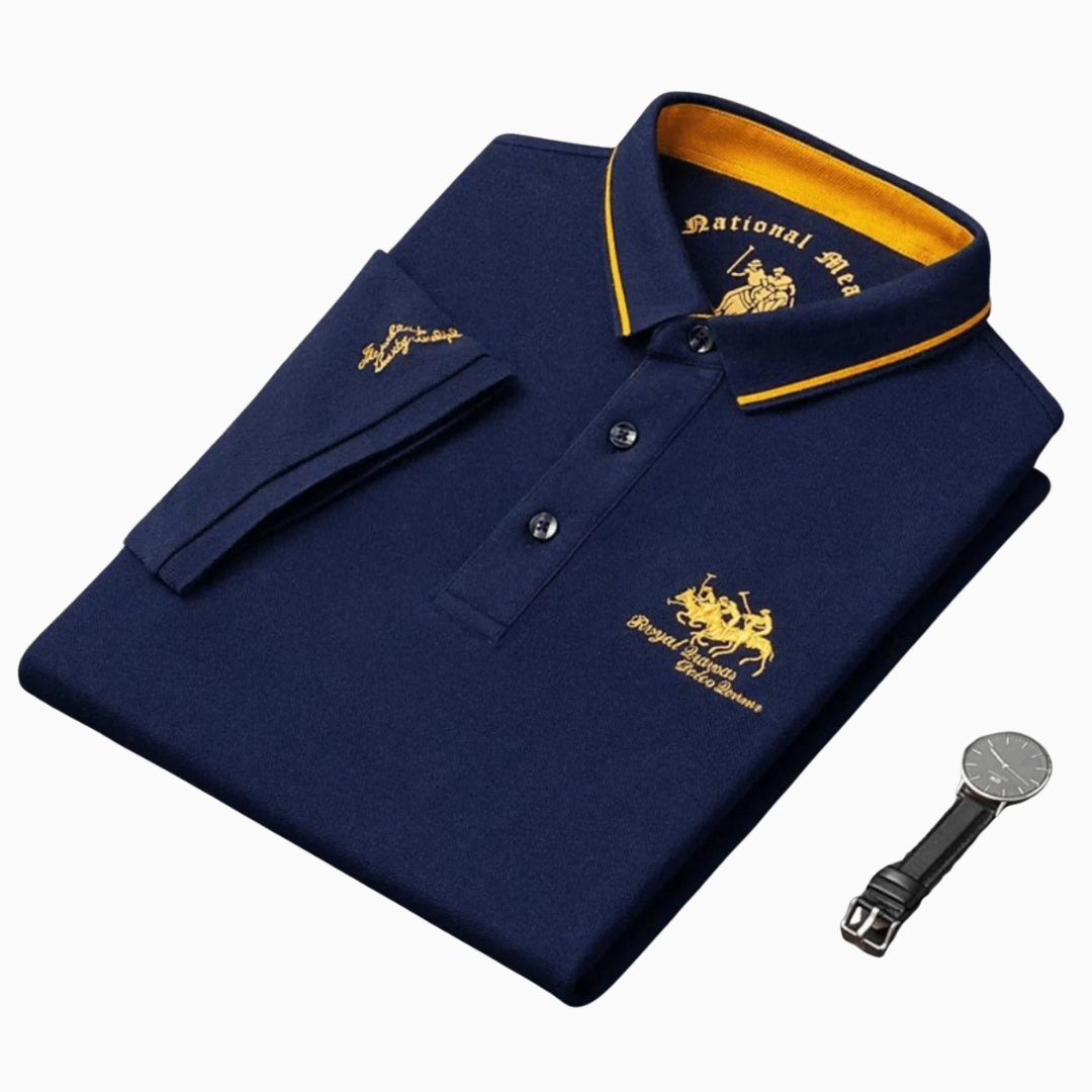 Polo Homme Classique – Coton Premium avec Finition Contrastée