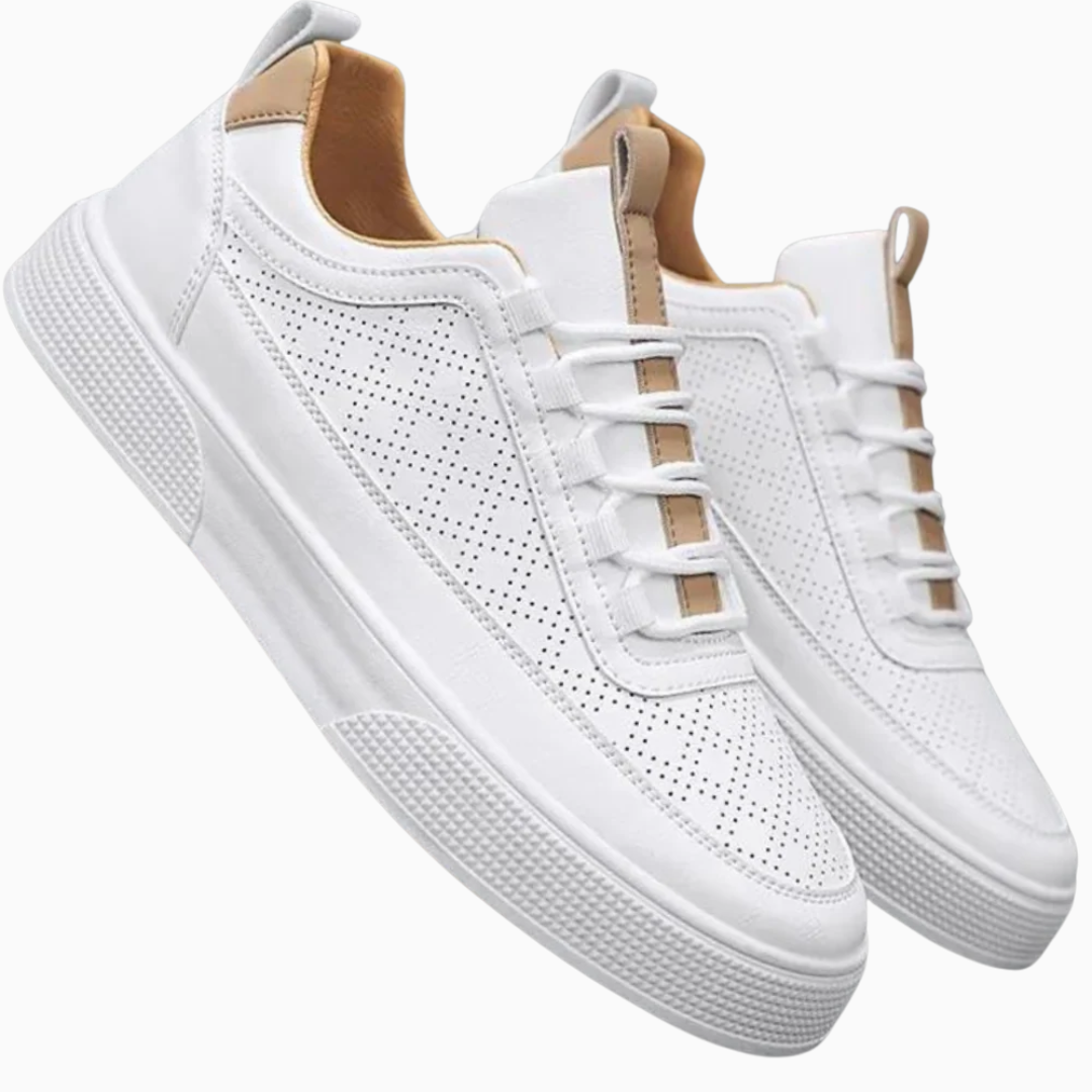 Luca sneakers homme perforées semelle épaisse style moderne