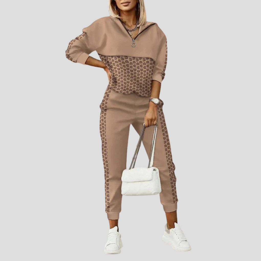 Ensemble Survetement Femme Moderne – Jogging Set Coordonné Confortable | Maria Tracksuit