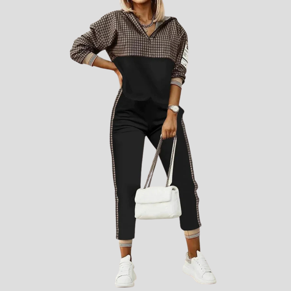 Ensemble Survetement Femme Moderne – Jogging Set Coordonné Confortable | Maria Tracksuit