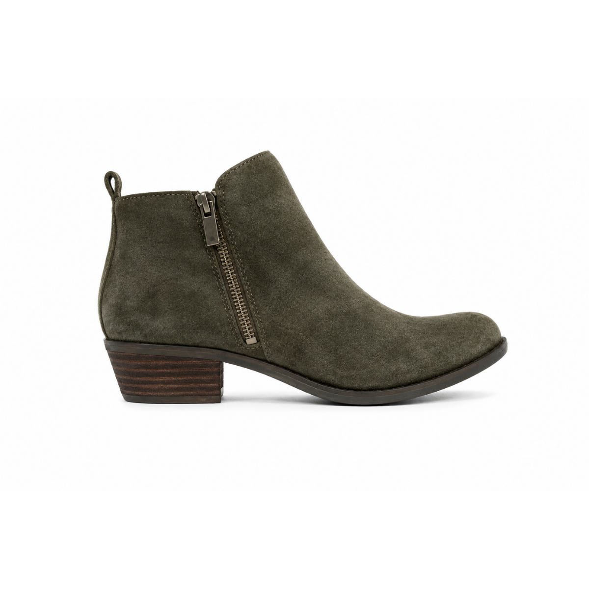 Bottines Femme Talon Bloc – Tige Aspect Cuir Bout Carré | Élégance & Confort Automne Hiver