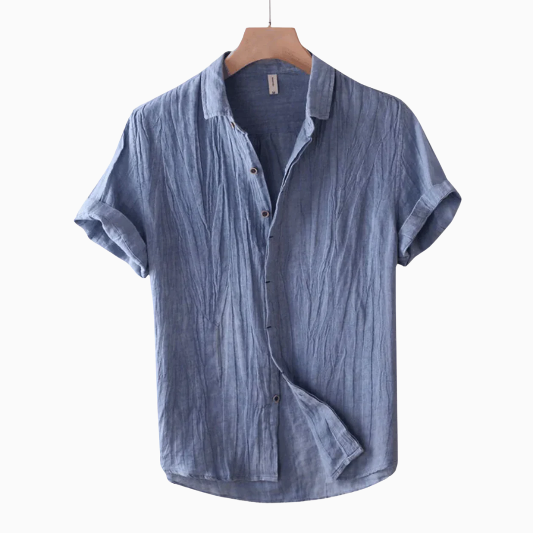 Chemise Homme en Lin Léger – Indispensable Estival Décontracté