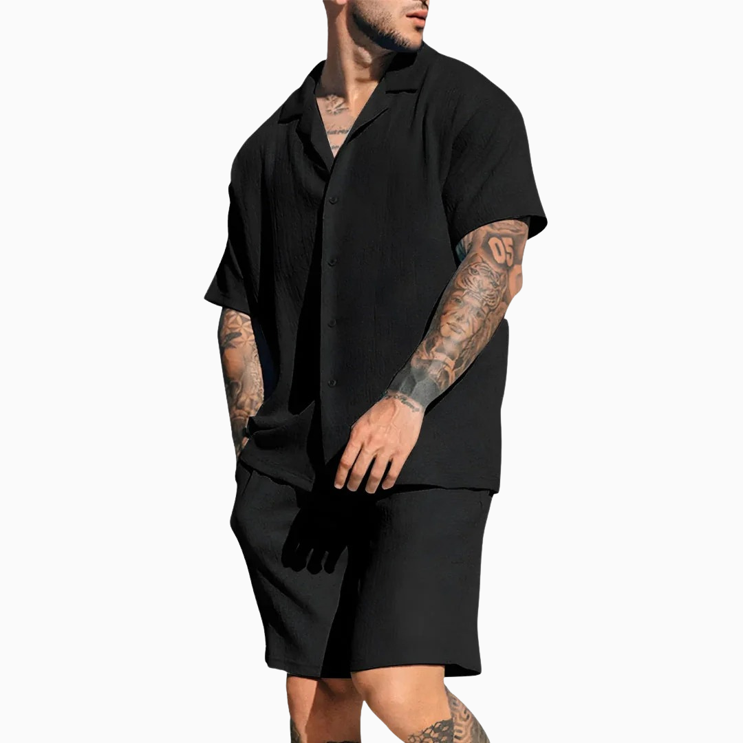 Loris | Ensemble homme texturé casual léger