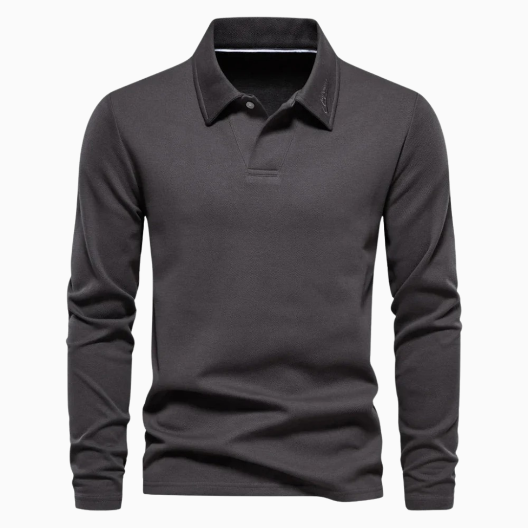 Polo Homme Manches Longues – Essentiel Chic et Moderne