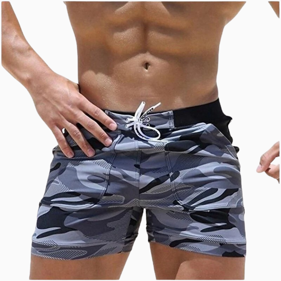 Short de Bain Homme Camouflage – Stretch Séchage Rapide | Style Sportif Été