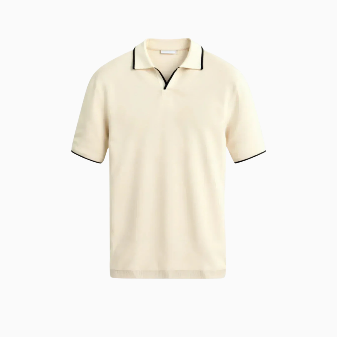Polo Homme Classique – Finition Contrastée