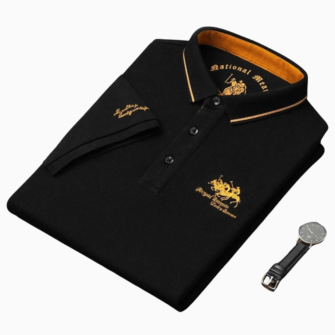 Polo Homme Classique – Coton Premium avec Finition Contrastée