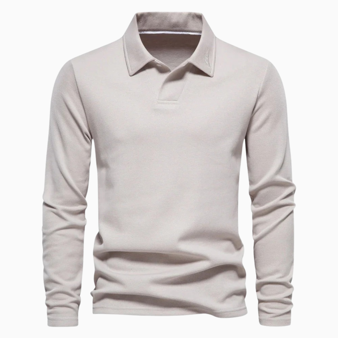 Polo Homme Manches Longues – Essentiel Chic et Moderne