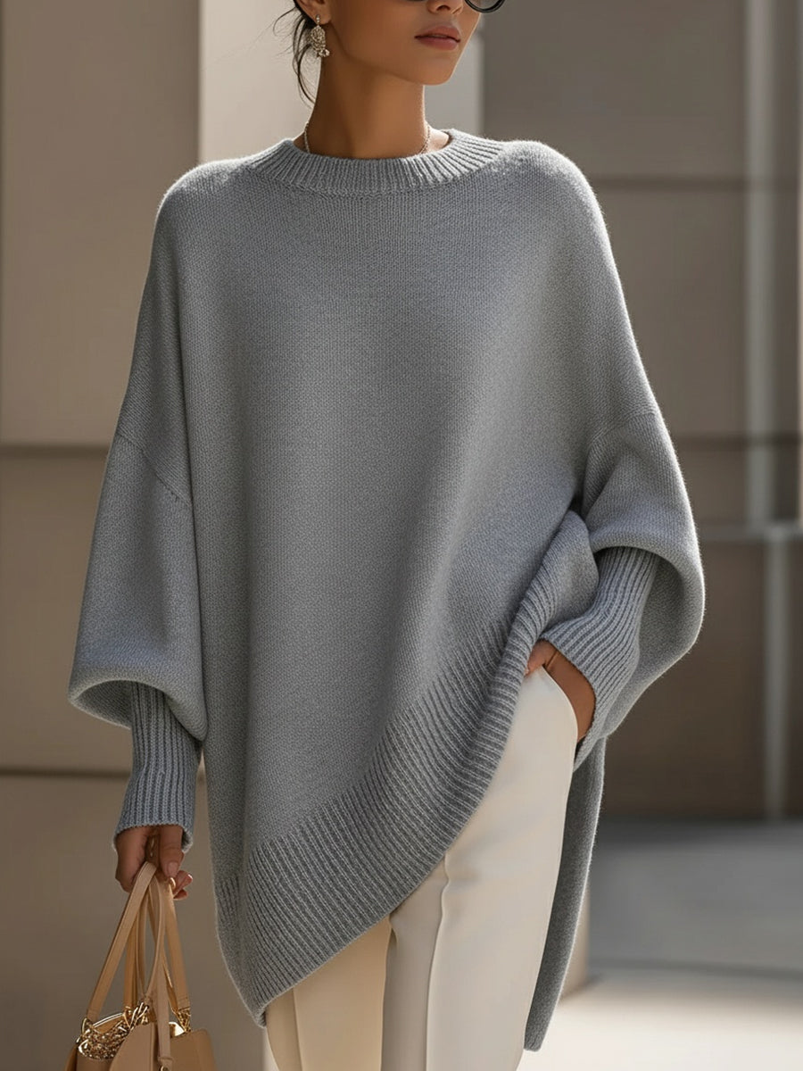 Women’s Oversized Batwing Knit Sweater