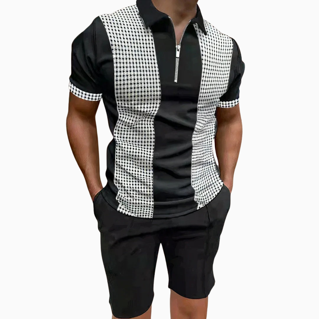 Zion | Ensemble polo homme casual respirant
