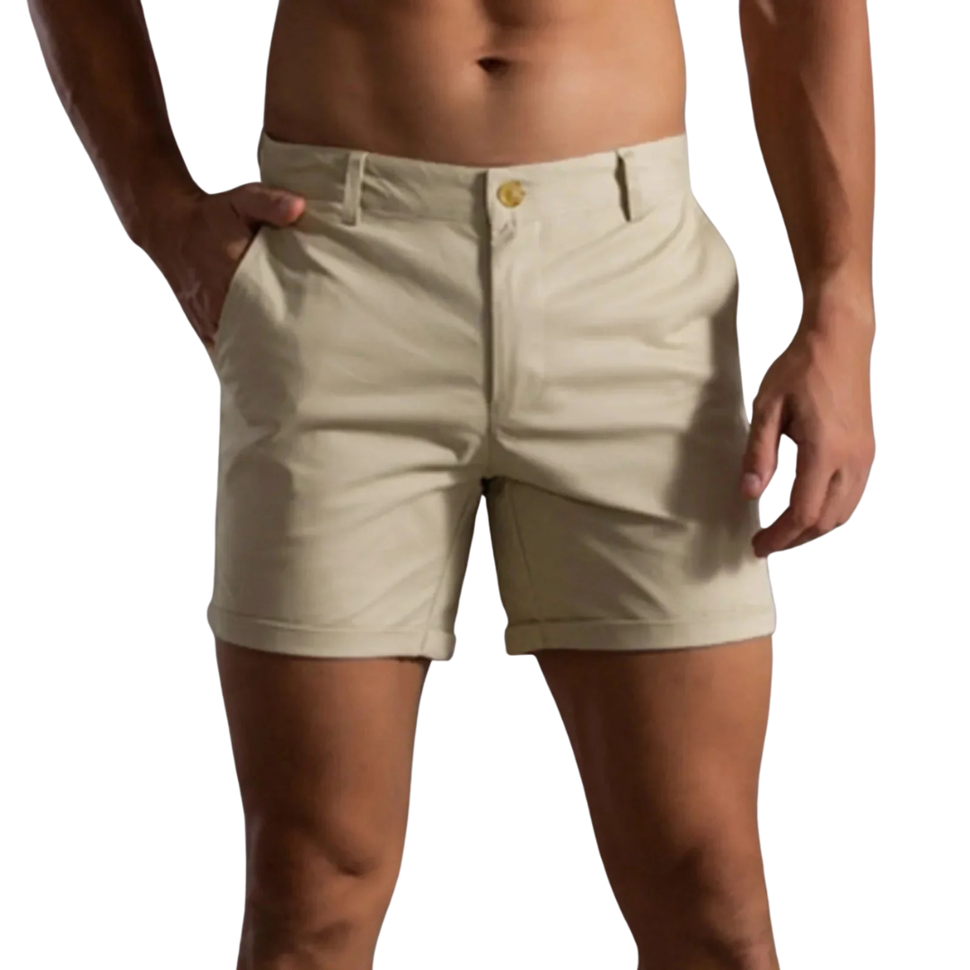 Owen short chino homme confortable stretch style décontracté été