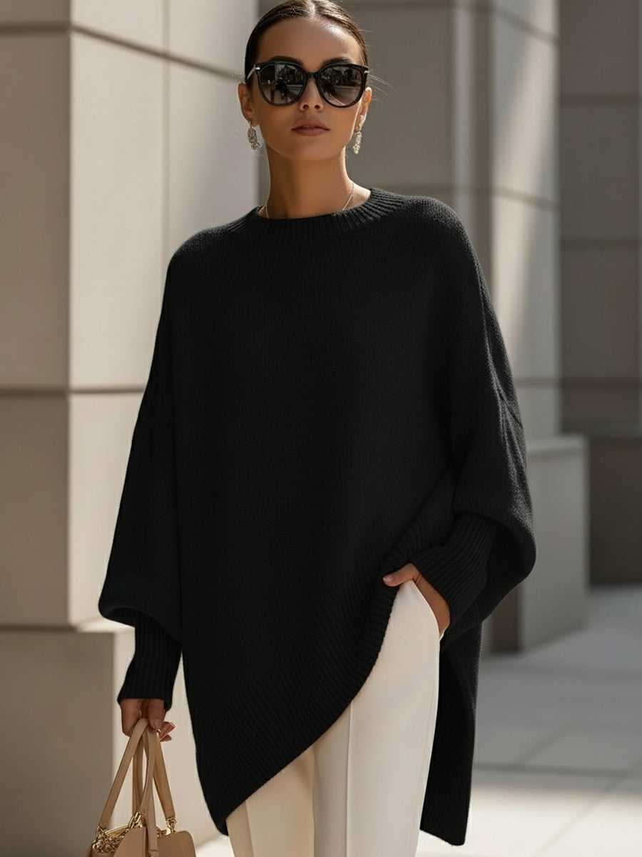 Women’s Oversized Batwing Knit Sweater