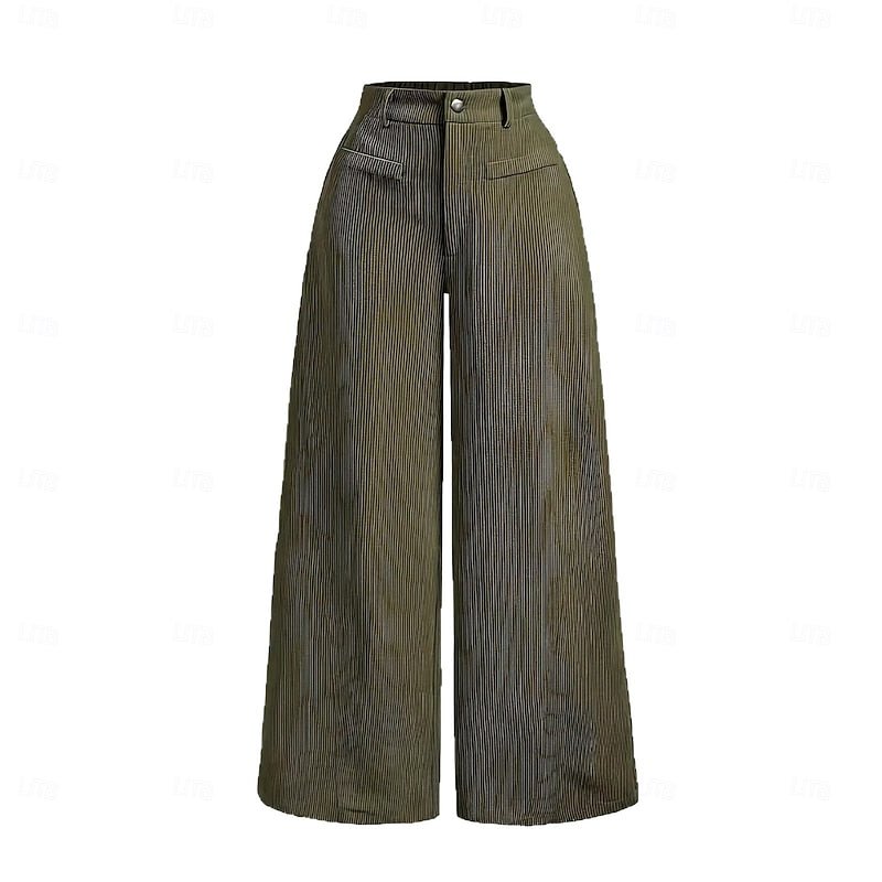 Adalyn | Elegant High-Waist Wide-Leg Trousers