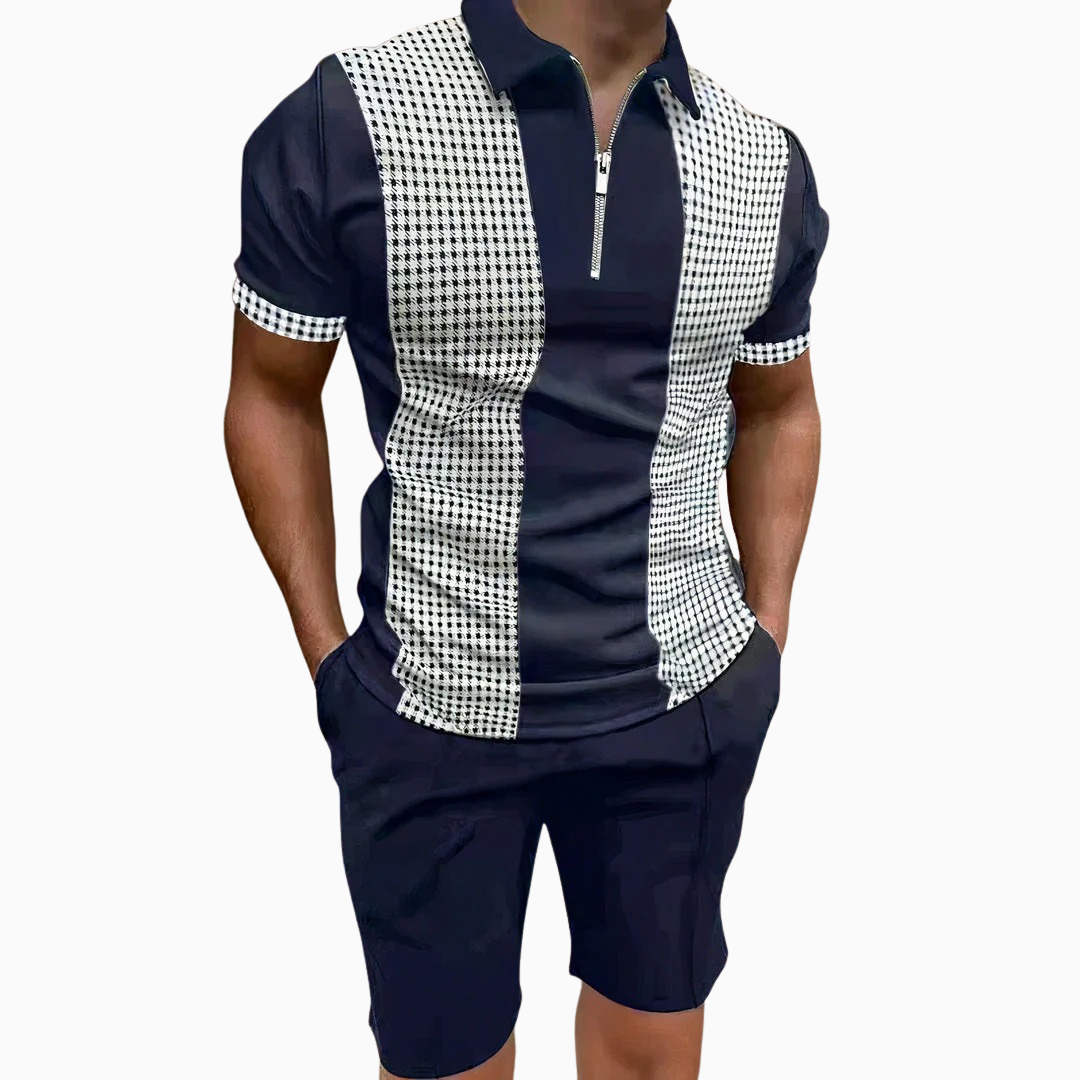 Zion | Ensemble polo homme casual respirant