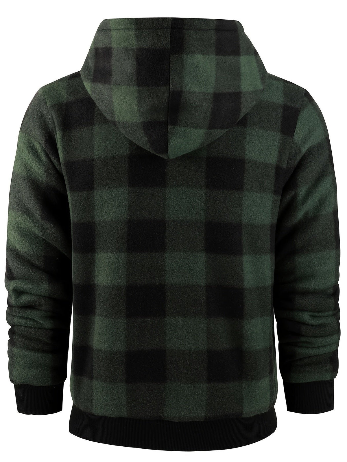 Veste Carreaux Homme Capuche Zippée – Coupe Décontractée | Adriel Lumberjack Automne Hiver