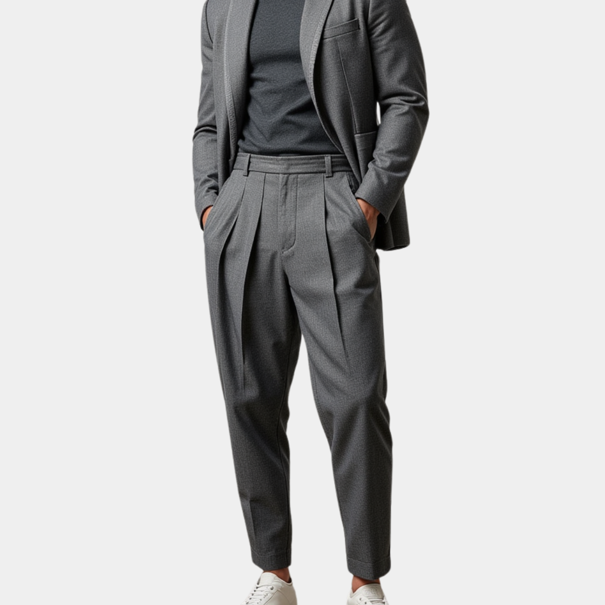 Pantalon Tailleur Homme Moderne – Coupe Ajustée Polyvalente | Weston Pantalon Classique