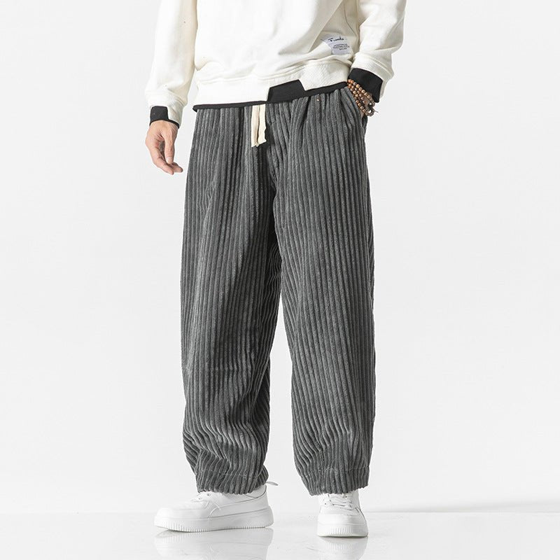 Pantalon Velours Côtelé Homme Taille Élastique – Coupe Confortable | Ryder Pantalon Casual