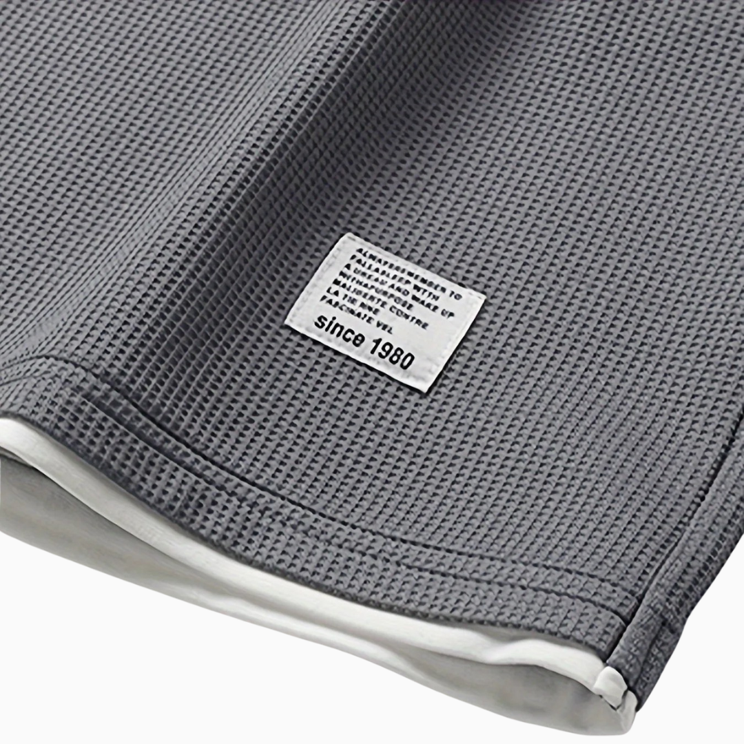 Ensemble homme t-shirt manches courtes et short taille élastiquée coupe droite