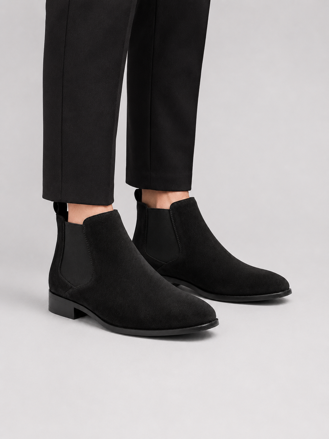 Chelsea Boots Homme Suédées – Slip-On Élastique Semelle Confort | Élégance Automne Hiver