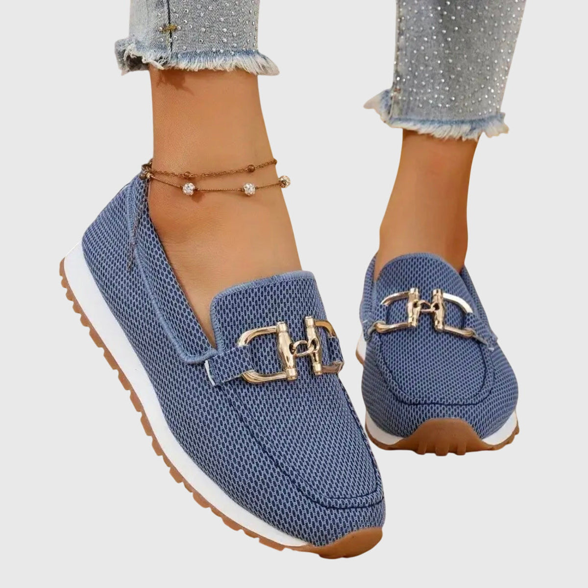 Mocassins Femme Confort Slip-On – Semelle Légère Confort Toute Journée | Élégance Naturelle