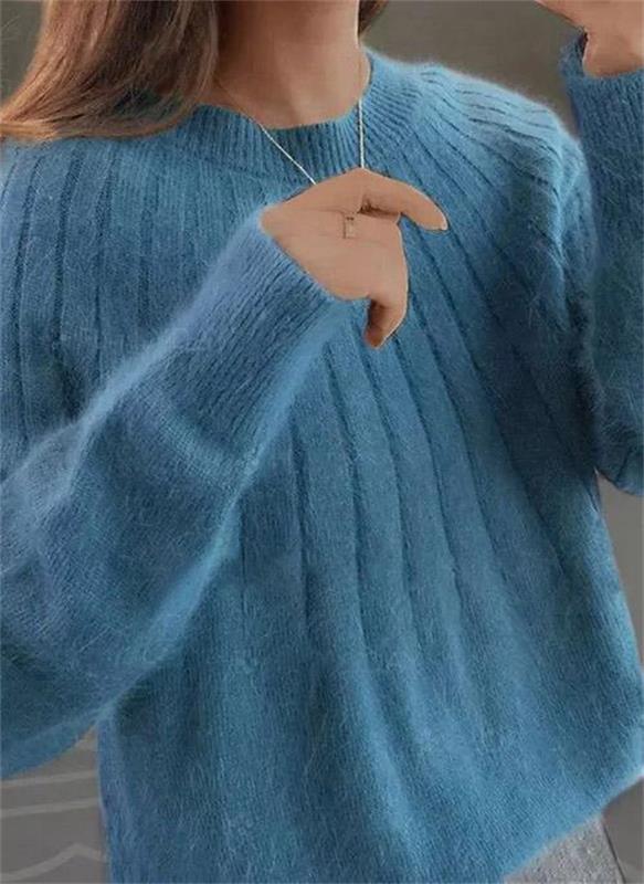 Pull Femme Cachemire – Coupe Classique Manches Longues | Douceur Luxueuse & Élégance Naturelle
