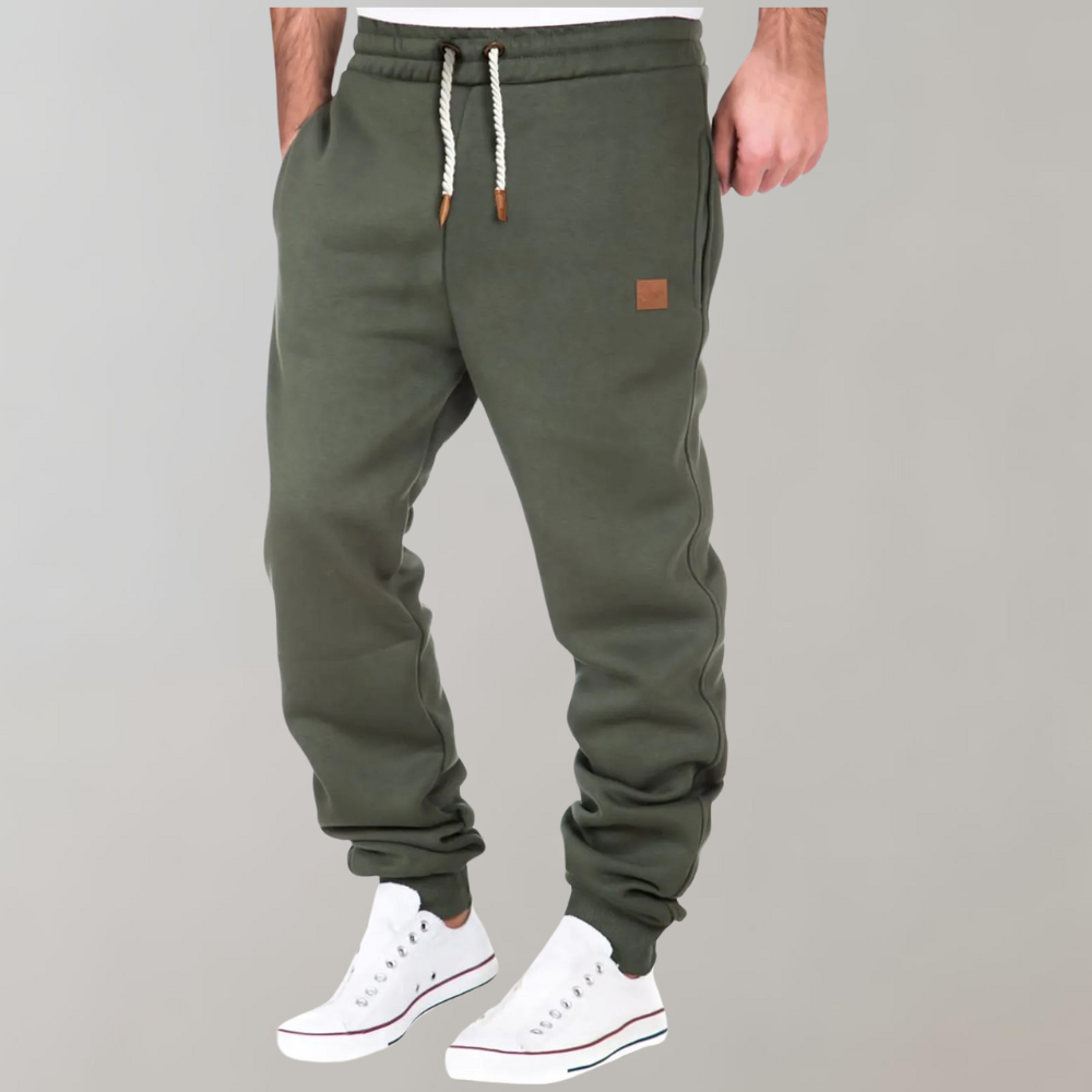 Noah pantalon de jogging homme taille élastique avec cordon coupe ajustée style casual
