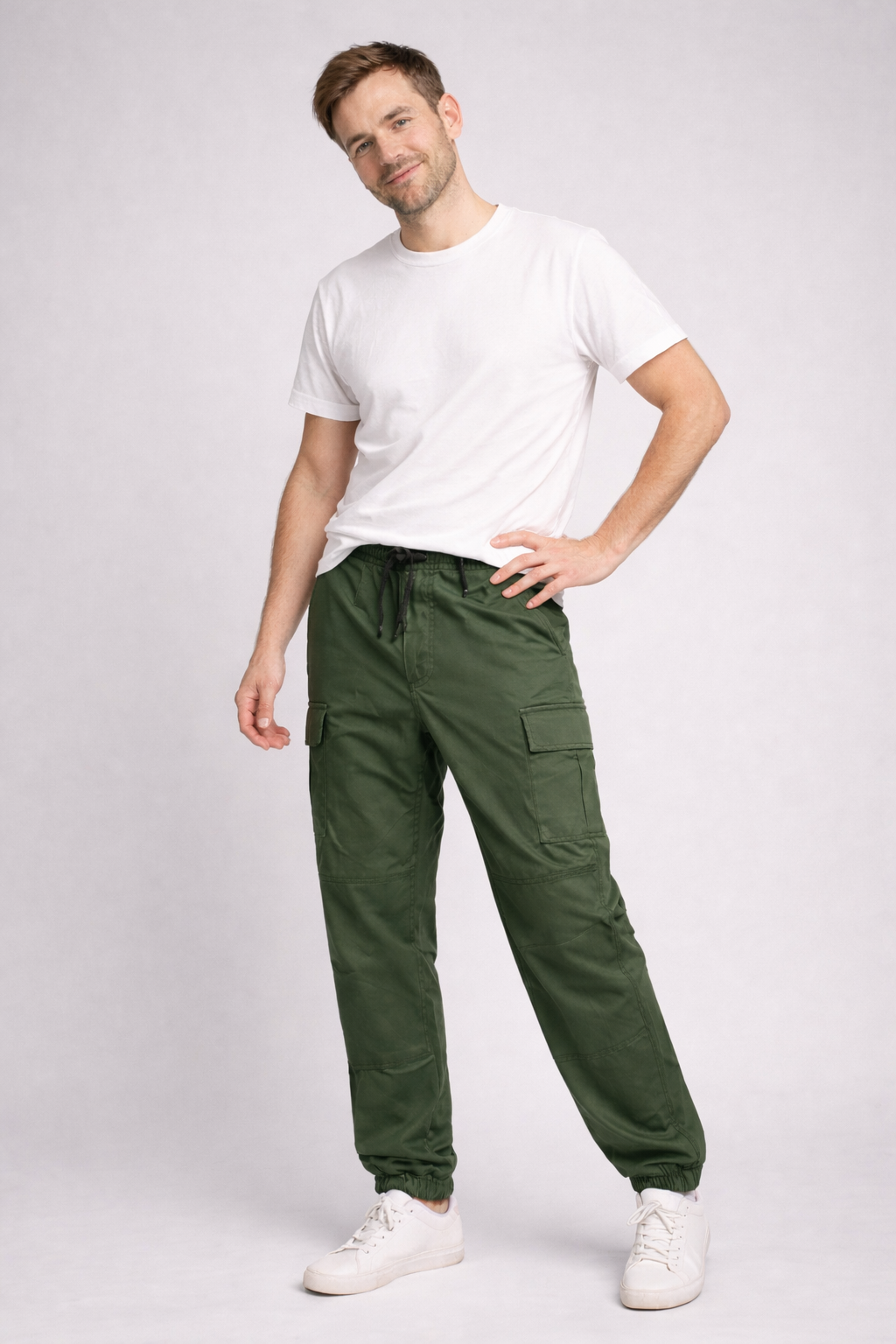 Pantalon Cargo Homme Urbain Léger – Style Streetwear Moderne | Mike Cargo Urbain