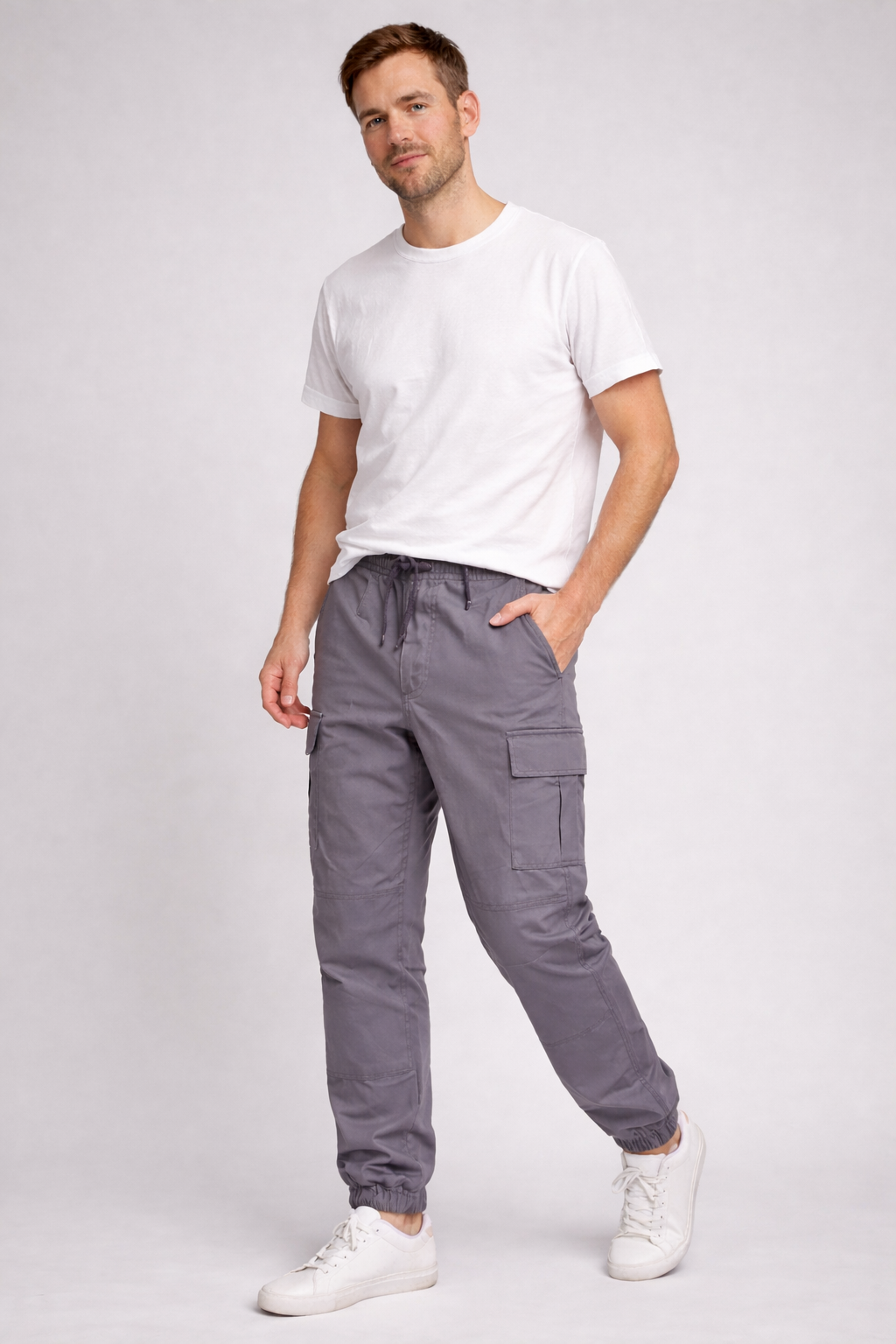 Pantalon Cargo Homme Urbain Léger – Style Streetwear Moderne | Mike Cargo Urbain