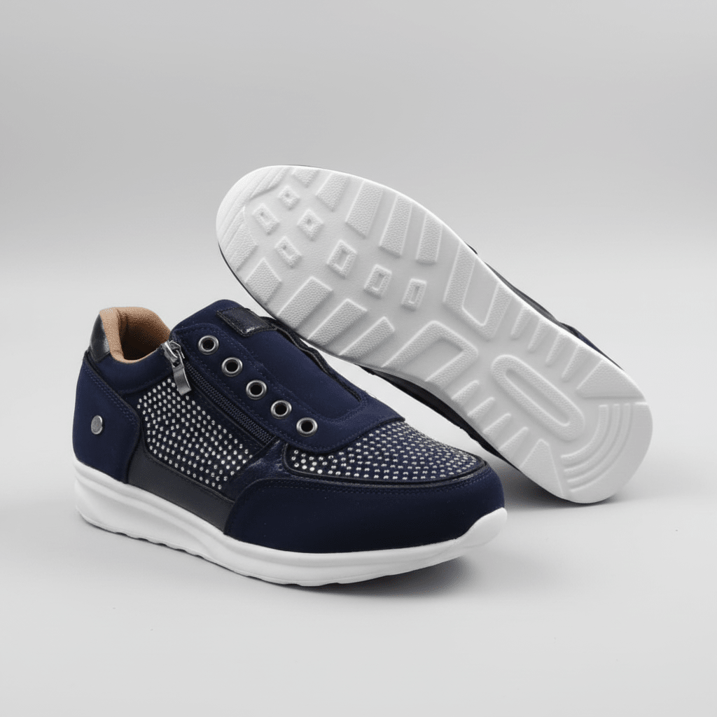 Chaussures de Marche Femme Respirantes Larges – Semelle Cushion | Confort Toute la Journée