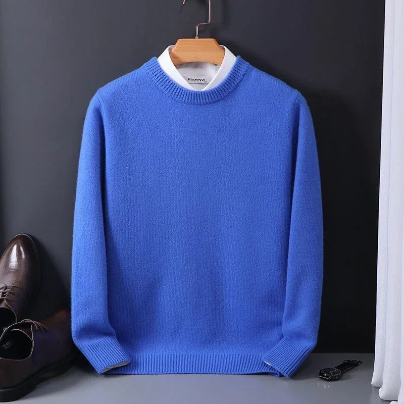 Pull Homme Maille Douce – Coupe Classique Manches Longues | Confort & Élégance Quotidienne