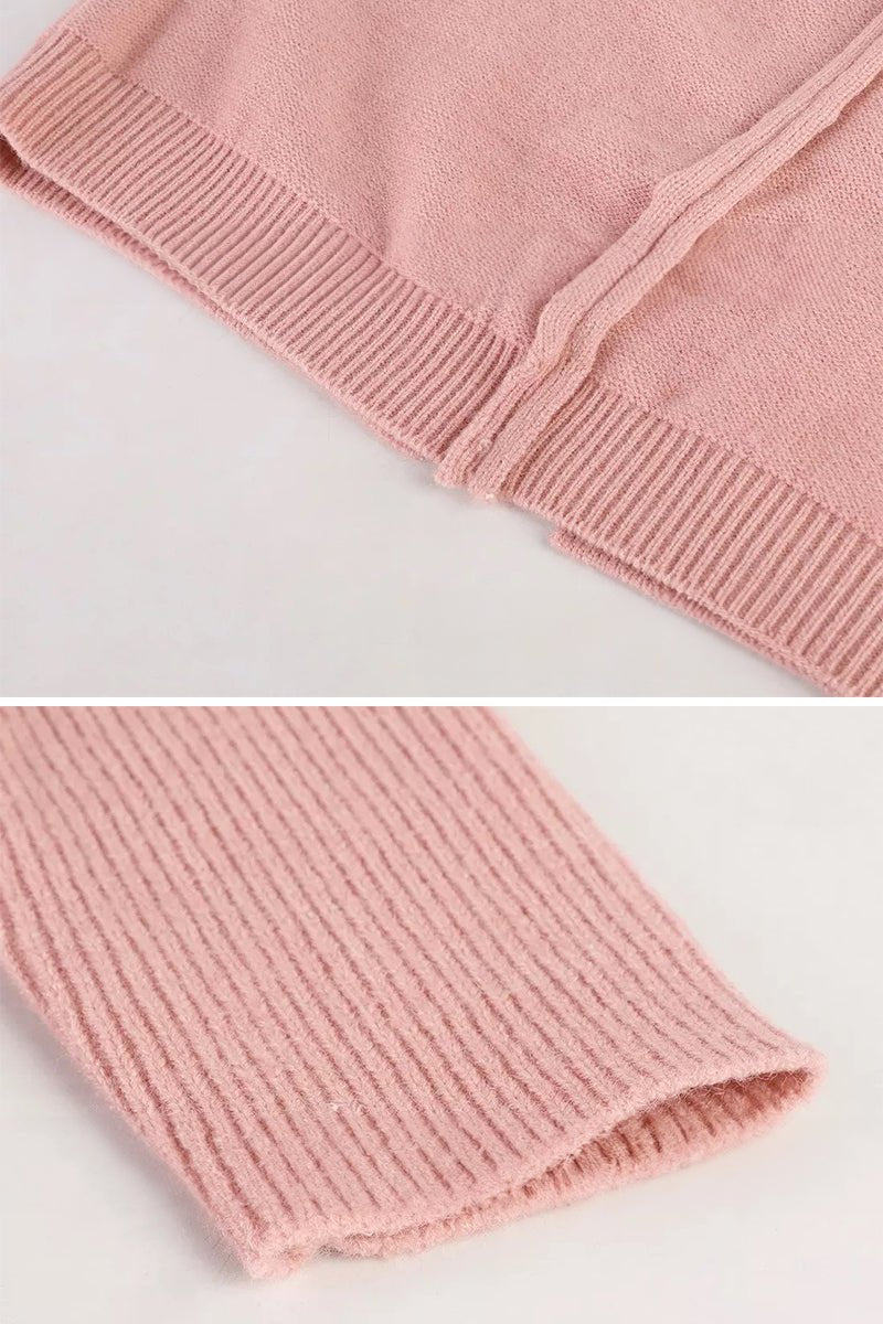 Cardigan Oversize Femme Capuche Maille Douce – Coupe Ample Confort | Nataly Edition Cosy