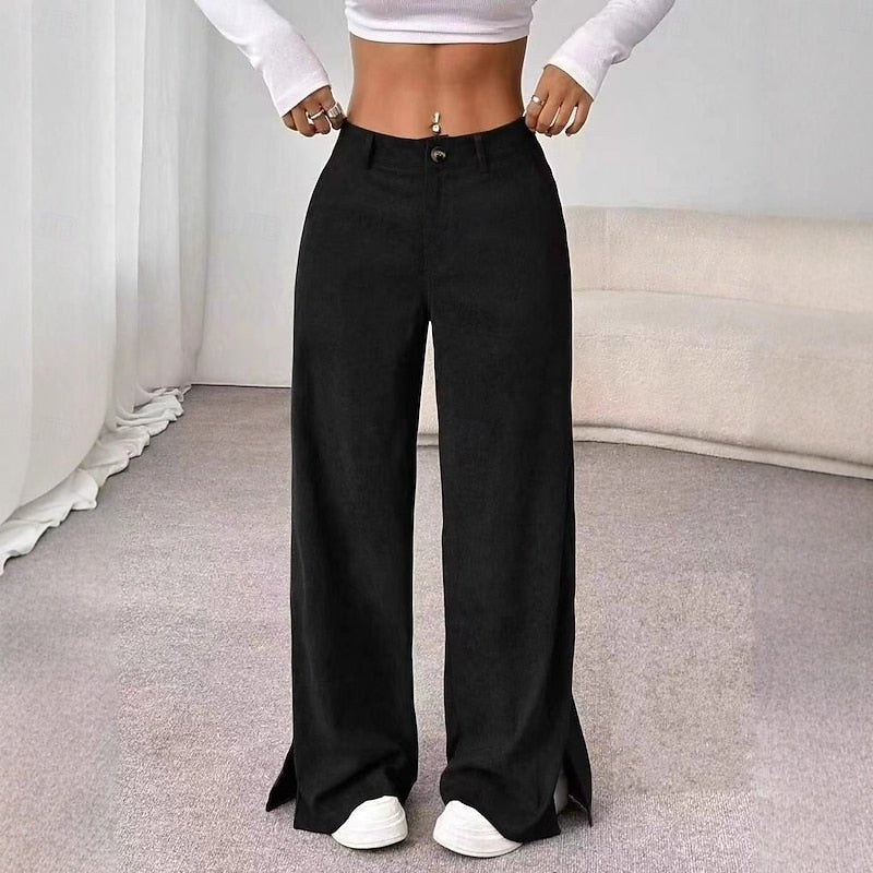 Pantalon Large Femme Taille Haute – Jambe Ample Fluide | Camila Pantalon Palazzo Élégant