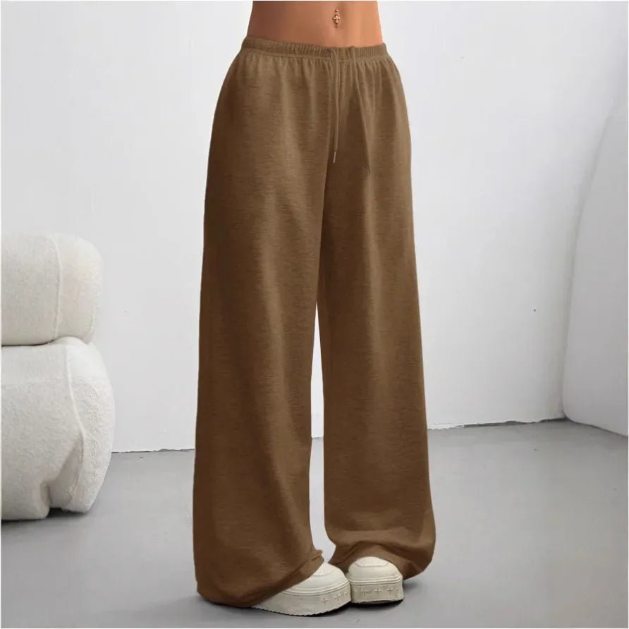 Jogger Femme Jambe Large – Pantalon Jogging Décontracté Confortable | Madeline Loungewear