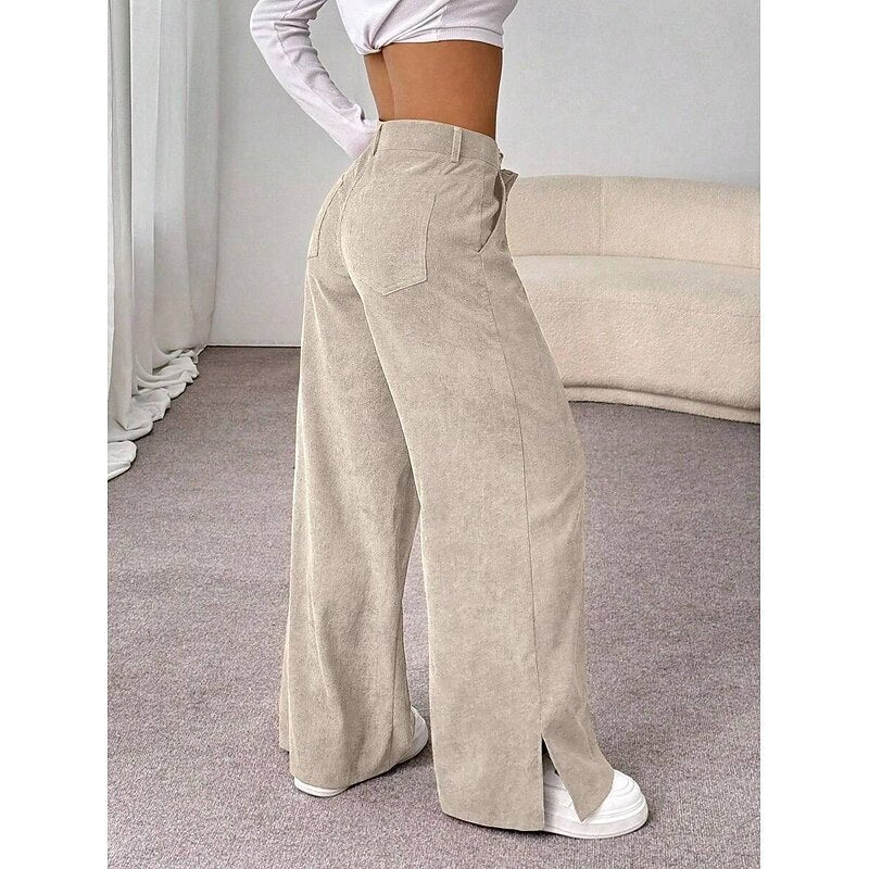 Pantalon Large Femme Taille Haute – Jambe Ample Fluide | Camila Pantalon Palazzo Élégant