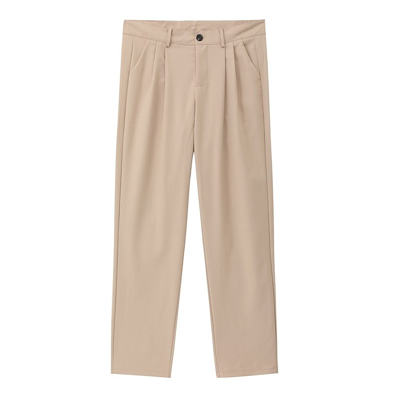 Pantalon Droit Homme Tailleur – Coupe Structurée Polyvalente | Edward Pantalon Classique