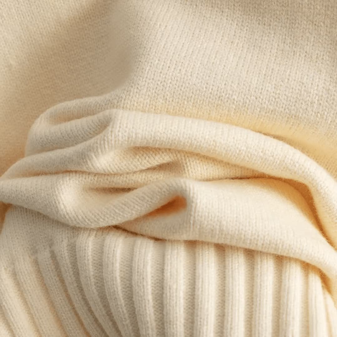 Ensemble Pull Col Roulé Côtelé Femme – Taille Unique Confortable | Evelyn Edition Cosy
