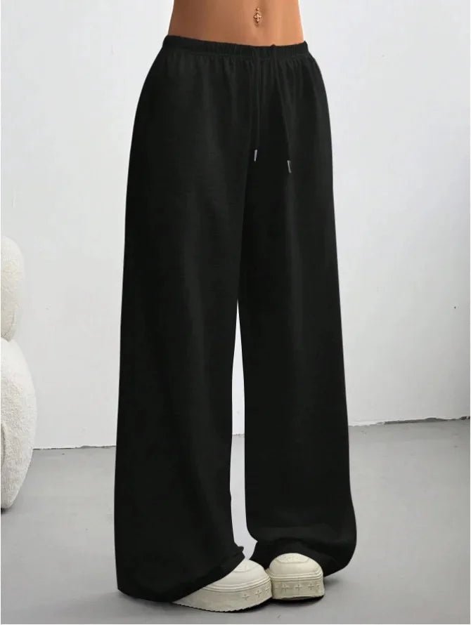 Jogger Femme Jambe Large – Pantalon Jogging Décontracté Confortable | Madeline Loungewear
