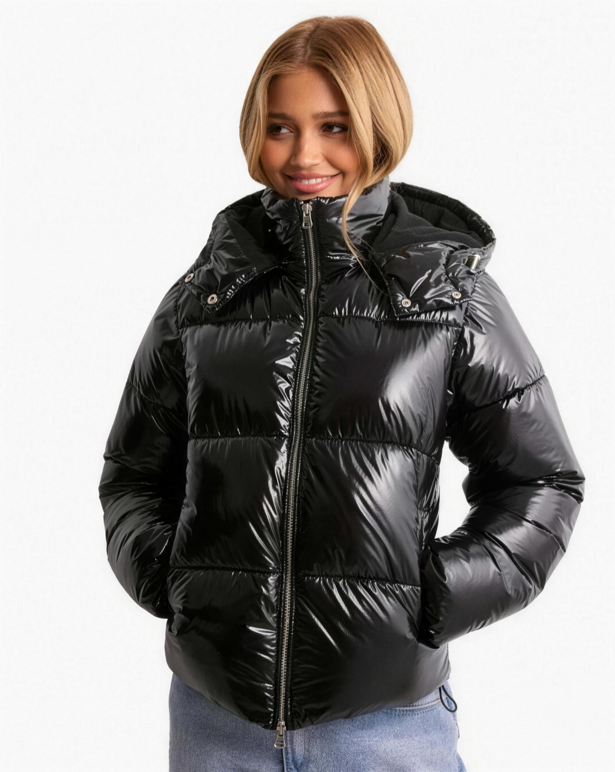 Doudoune Femme Brillante – Chaleur Confort & Élégance Moderne | Style Hiver Tendance