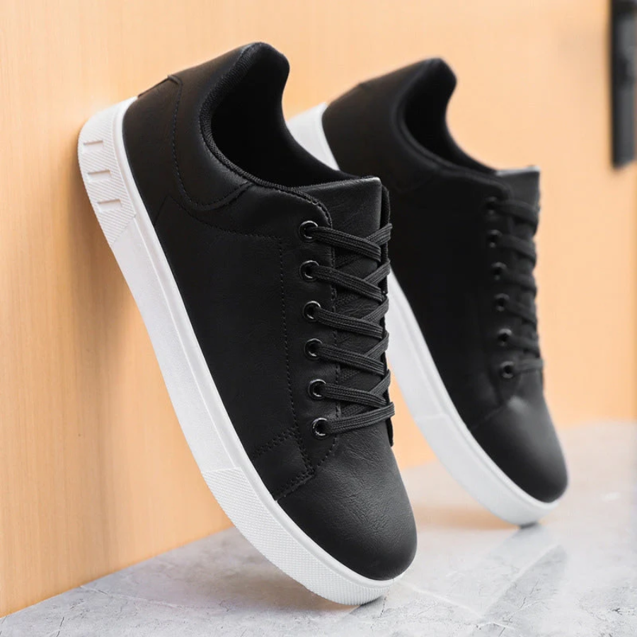 Baskets Homme Confort – Lacets Semelle Contrastée Confort Toute Journée | Style Casual