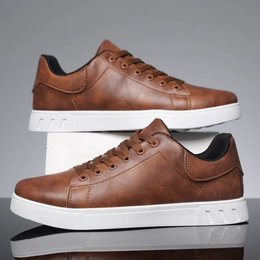 Baskets Homme Confort – Lacets Semelle Contrastée Confort Toute Journée | Style Casual