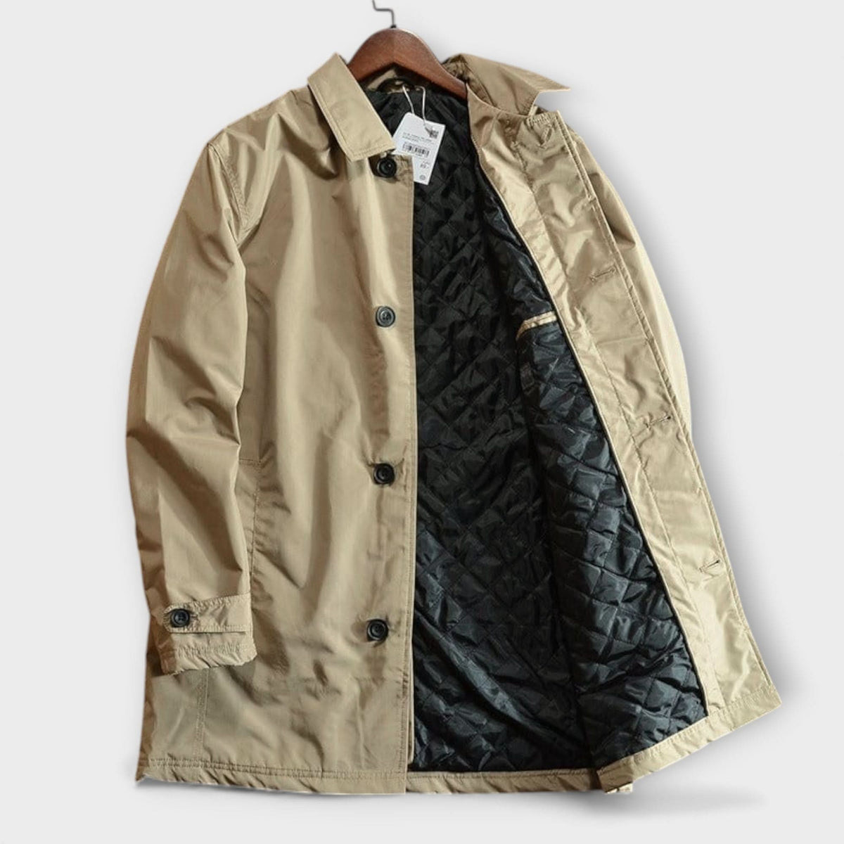 Veste Homme Col Revers Multi-Poches – Blouson Mi-Saison Boutonné Coupe Ample | Style Urbain Casual