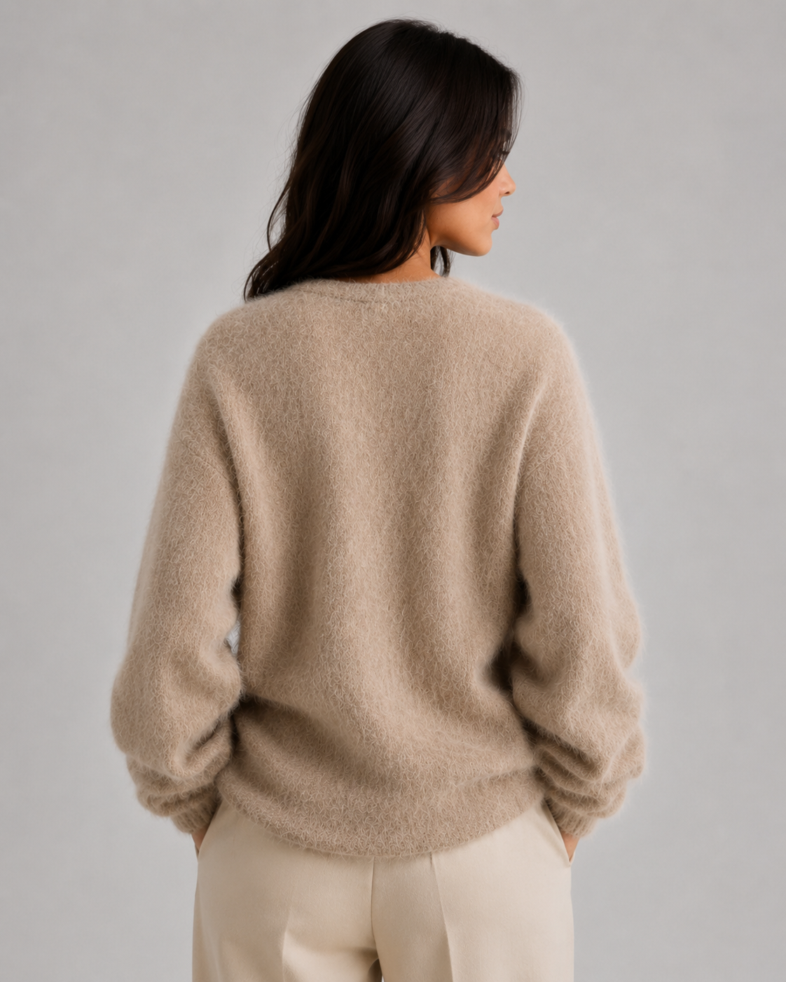 Gilet Cardigan Femme Moelleux Col V – Boutons Avant Maille Douce | Confort & Élégance