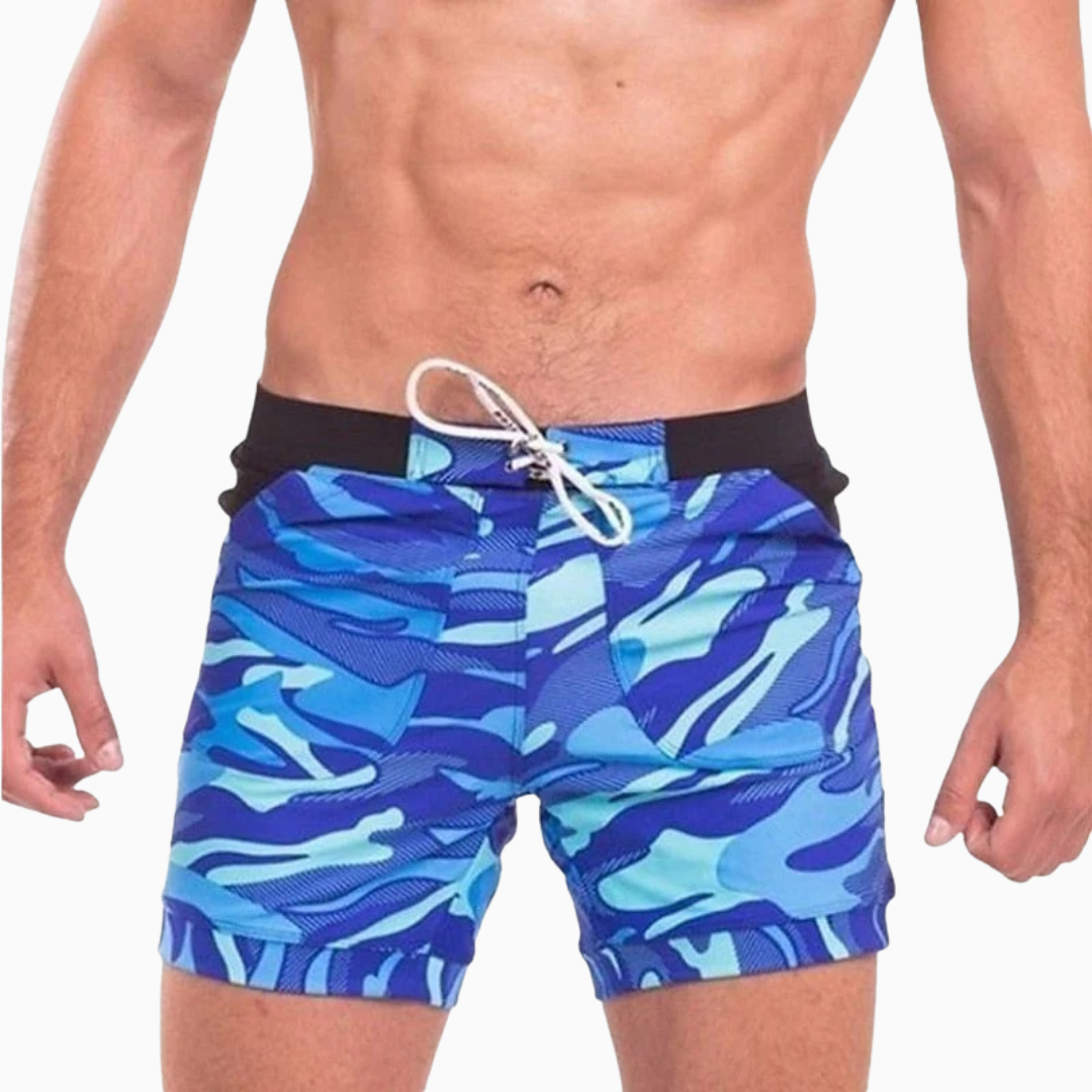 Short de Bain Homme Camouflage – Stretch Séchage Rapide | Style Sportif Été