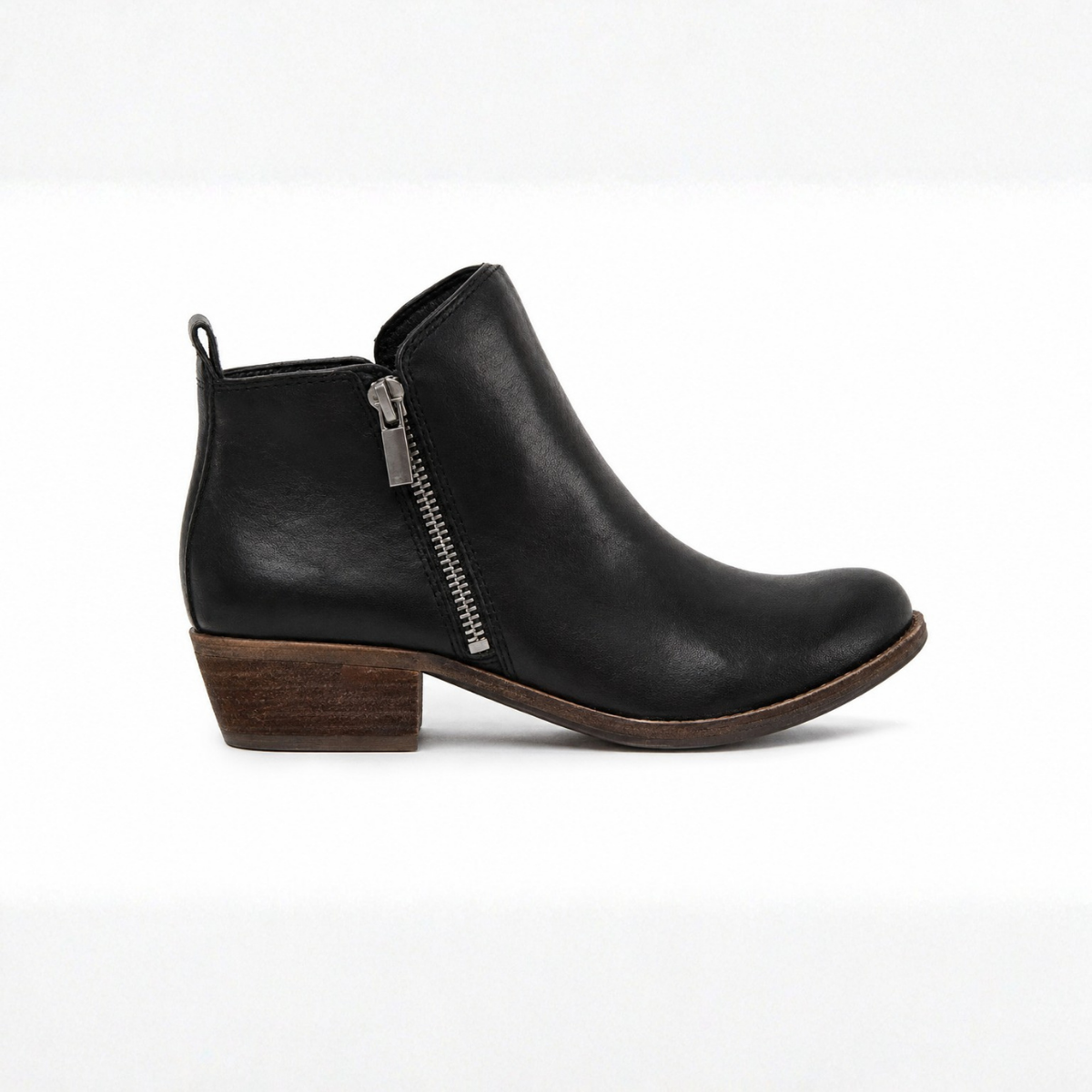 Bottines Femme Talon Bloc – Tige Aspect Cuir Bout Carré | Élégance & Confort Automne Hiver