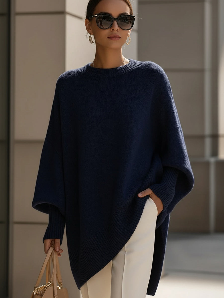 Women’s Oversized Batwing Knit Sweater
